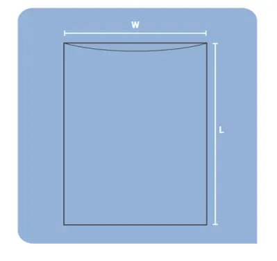 Layflat Polybag Dimensions